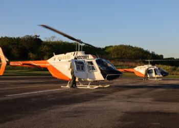 Dos nuevos helicópteros se suman a la vigilancia fronteriza