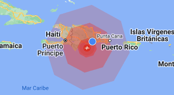 Fuerte temblor de tierra de 5.6 se siente en República Dominicana