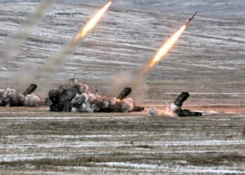 Lluvia de misiles rusos sobre Ucrania