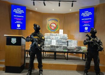 Incautan 243 paquetes con presunta cocaína en costas de Río San Juan