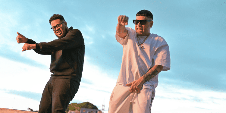 Shadow Blow y Lápiz Conciente graban video en escuela de música clásica