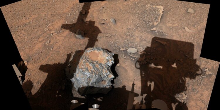 Curiosity encuentra un meteorito metálico en Marte