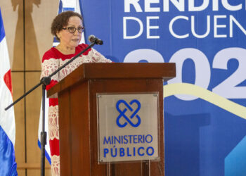 Miriam Germán rinde cuentas de su gestión al frente del Ministerio Público