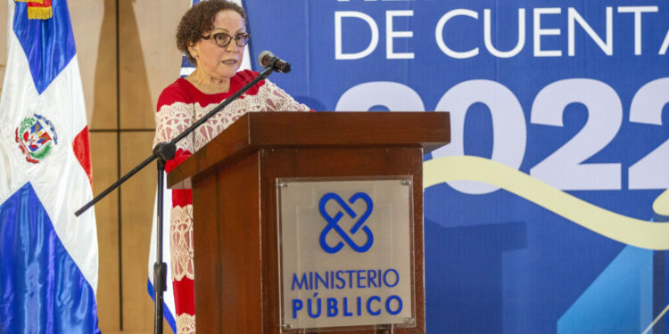 Miriam Germán rinde cuentas de su gestión al frente del Ministerio Público