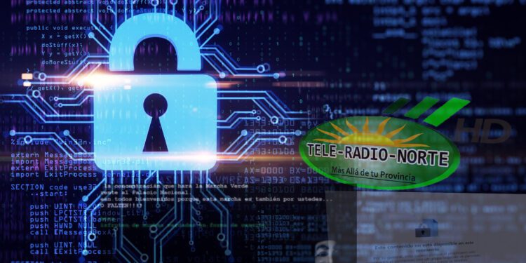 Tele Radio Norte informa su plataforma en línea ha sido hackeada