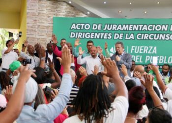 Integrantes del PRD en Santo Domingo Oeste se juramentan en FP