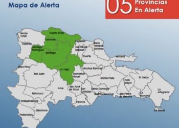 El COE decreta alerta en cinco provincias por posibles lluvias