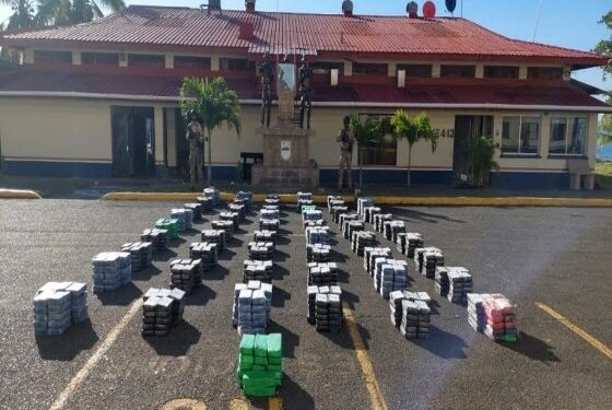  Incautadas 5,5 toneladas de cocaína en el Caribe colombiano