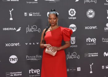 Magnolia Núñez satisfecha por su participación en Premios Platino en Madrid