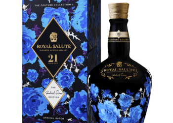 ROYAL SALUTE Lanza nueva edición limitada RICHARD QUINN de 21años