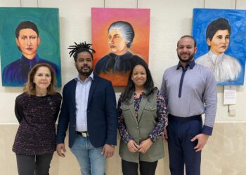 Madrid: artista dominicano expone "Mujeres Patriotas Dominicanas"