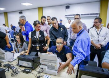 JCE realiza primera prueba local del sistema de cómputo electoral