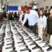 Ministro del Interior recibe 719 armas decomisadas en la provincia Duarte