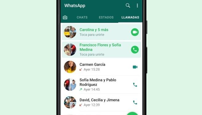 WhatsApp silenciará las llamadas de números desconocidos