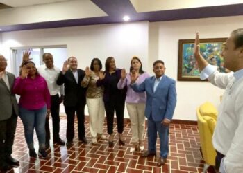 Estos son los miembros del CNE del PLD; Abel Martínez lo juramenta 