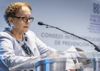 Miriam Germán preside encuentro de fiscales para el combate de comercio ilícito