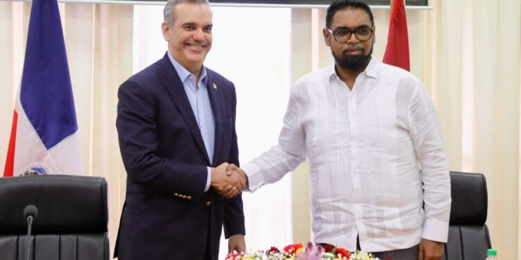 Presidentes RD y de Guyana apuestan por la la estabilidad política en Haití