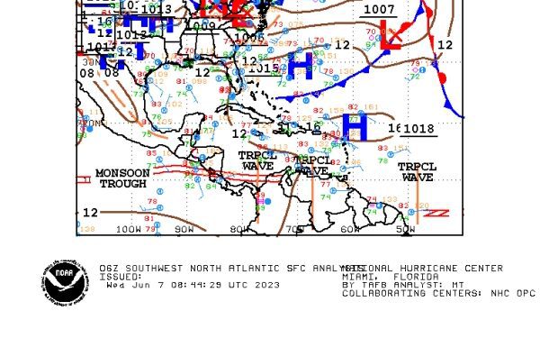 Tormenta tropical Bret y depresión tropical en la mira de ONAMET