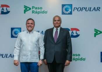 Popular y RD VIAL ofrecerán las recargas del servicio de “Paso Rápido”