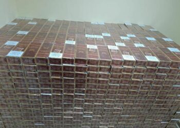 Apresan chofer con contrabando de cigarrillos por más de un millón de pesos