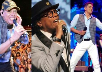 Estrellas del merengue parten hacia “espectacular concierto” en Venezuela