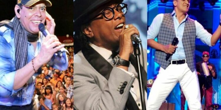 Estrellas del merengue parten hacia “espectacular concierto” en Venezuela