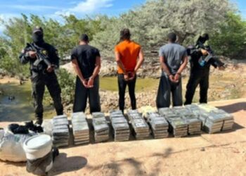 Incautan 257 paquetes con presunta cocaína en Pedernales