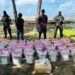 Ocupan 240 paquetes de presunta cocaína en Santo Domingo Este.