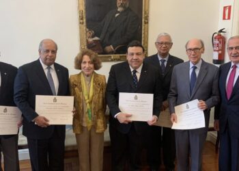 Academia de historia de España inviste a cinco académicos dominicanos