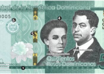 Nuevos billetes de RD$500.00 con hilo de seguridad introducidos en 2022