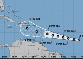 La tormenta tropical Bret avanza; aún no representa un peligro para RD