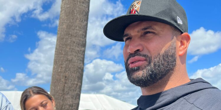 Albert Pujols designado asistente de Rob Manfred
