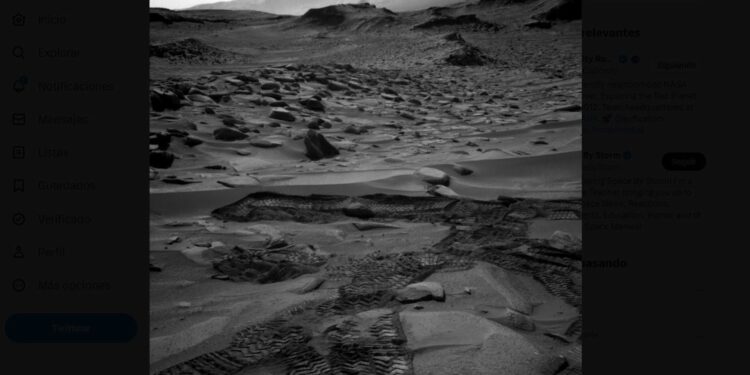 Curiosity se mueve por terreno resbaladizo en Marte