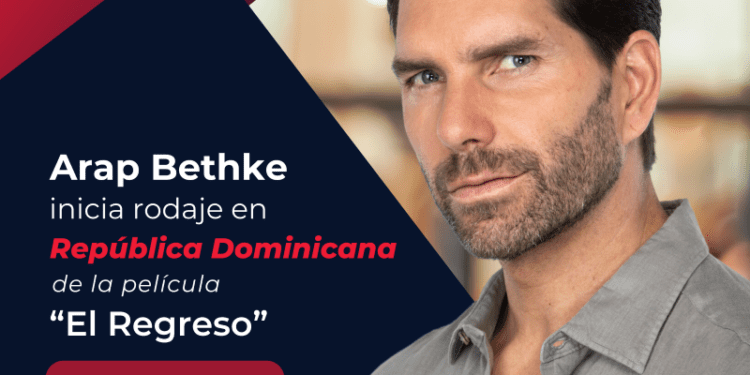 Arap Bethke atraído por el cine de República Dominicana