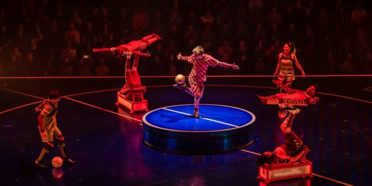 El homenaje de Cirque du Soleil a Messi llega a República Dominicana