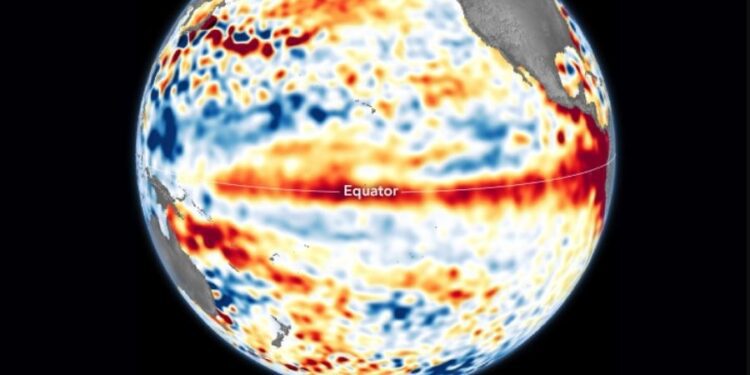 La OMM ha lanzado una alerta a los gobiernos por el fenómeno de 'El Niño'