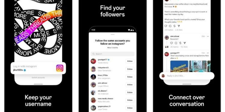 Threads alcanza los 100 millones de usuarios en menos de una semana
