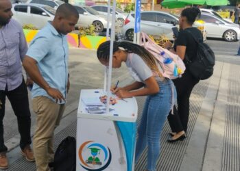 Estudiantes universitarios de la FP impulsan Jornada de Afiliación en la UASD
