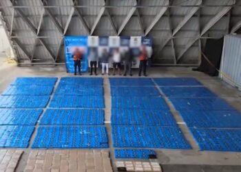 La Armada colombiana intercepta un submarino con más de dos toneladas de cocaína a bordo