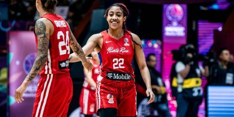 Dominicana pierde frente a Puerto Rico en FIBA AmeriCup Femenina 2023