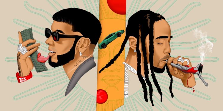 Anuel y Quavo unen fuerza en explosivo encuentro musical