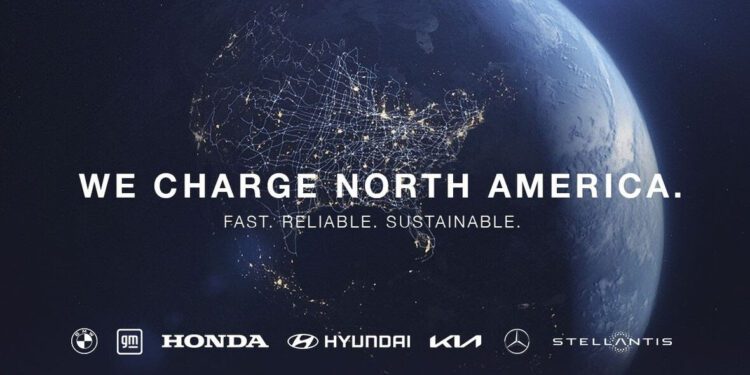 Siete gigantes de la industria automotriz unen fuerzas para impulsar la era eléctrica en América del Norte