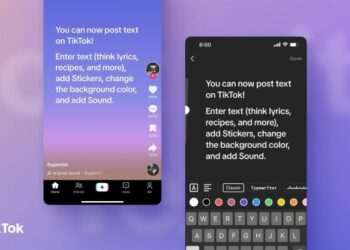 TikTok ahora permite compartir publicaciones de texto