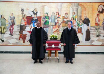 UASD rinde honras fúnebres al director del Centro de la Academia en Nagua