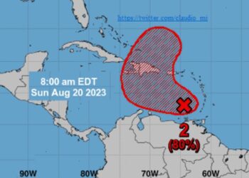 Vigilancia meteorológica en RD por potencial ciclón en el Caribe
