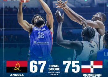 República Dominicana invicta en grupo A; se impone ante Angola 