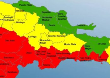 Onamet prevé abundantes lluvias para los próximos tres días en RD por tormenta Franklyn