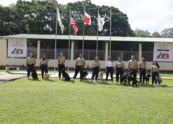Agricultura y OIRSA inauguran primer Curso de Entrenamiento de Unidades Caninas