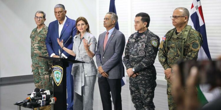 Vicepresidenta informa robos han bajado del 2022 al 2023 en un 38 % a nivel nacional