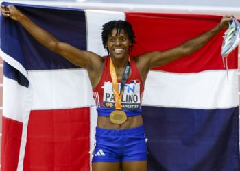 Marileidy Paulino agradeció al presidente Abinader su apoyo al deporte dominicano